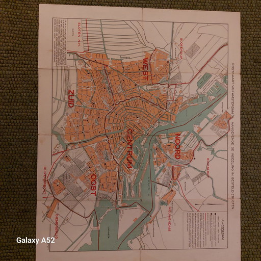 postal delivery card Amsterdam