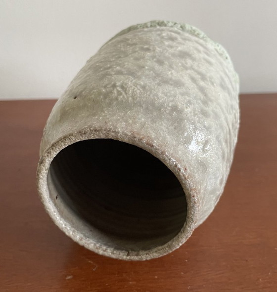 Image 1 of Poterie Het Steenuiltje Rijswijk - Vase à glaçure étincelante vintage