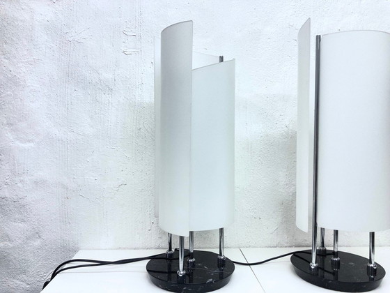 Image 1 of 2 XXL Arianna table lamps Design Bruno Gecchelin for Oluce 1990