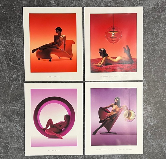 Image 1 of Portfolio « Nus sur meubles par Verner Panton »