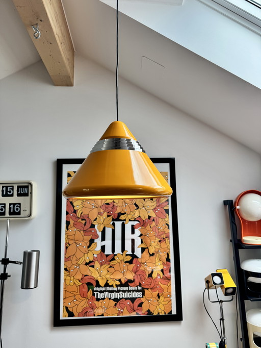 Alfred Kalthoff by Staff Leuchten Pendant Lamp 1970s Space Age German Design Lightning