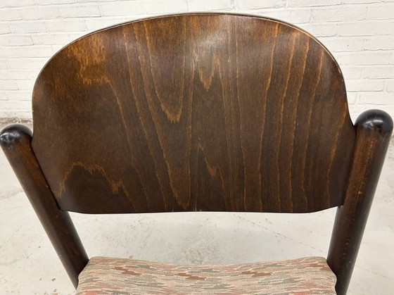 Image 1 of Lotto 69 sedie impilabili in legno vintage