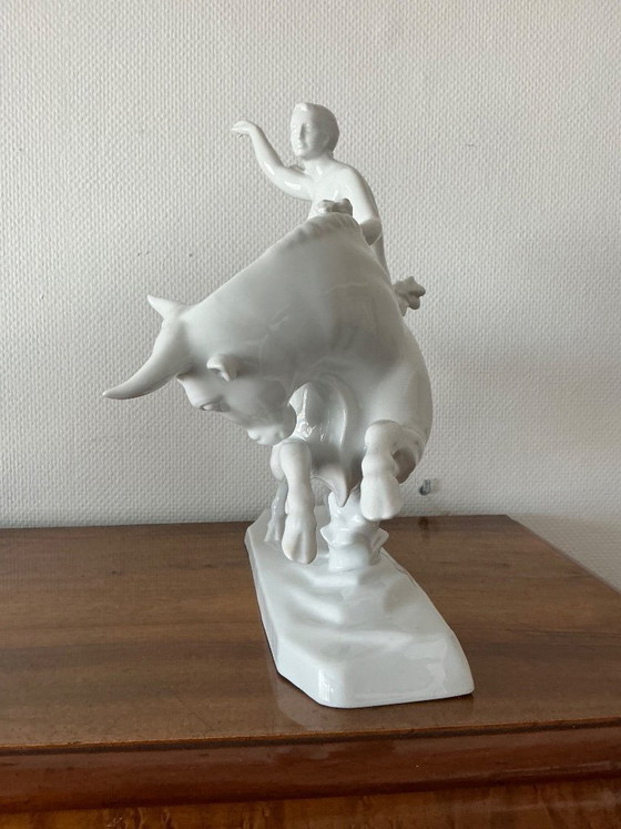 Image 1 of ❗️MUJER SOBRE EL TORO❗️van Herend ✨