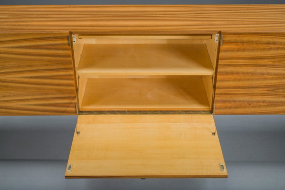 Image 1 of  Vintage wandkast in notenhout, 1960