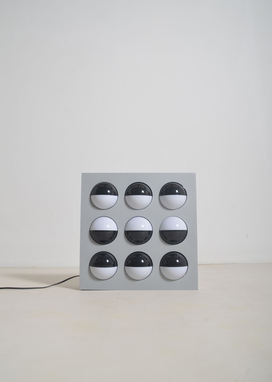 Image 1 of Lampada Fifty Fifty Disegnata da Paul Talman per Interaktives Licht Köln