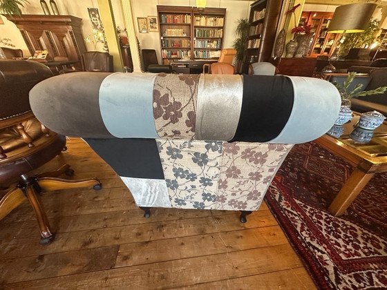 Image 1 of Chaise longue patchwork
