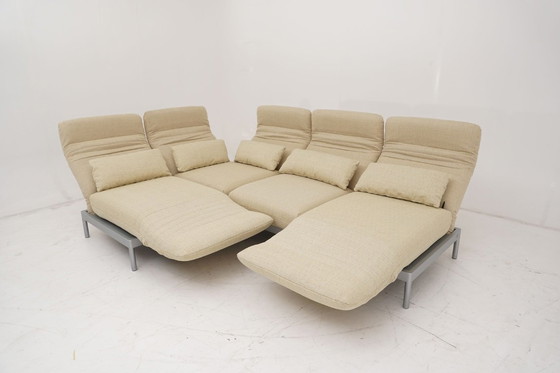 Image 1 of Canapé d'angle Rolf Benz Plura 380, Canapé d'angle, Canapé, Tissu, Exposition