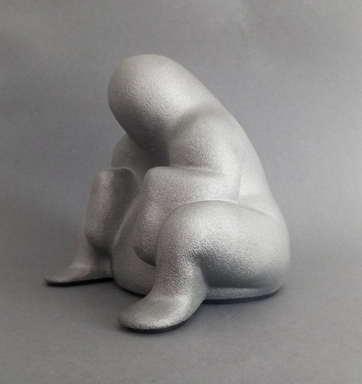 Philippe Starck „Dede“, abstrakte/industrielle Skulptur/Türstopper, Alessi, 1996