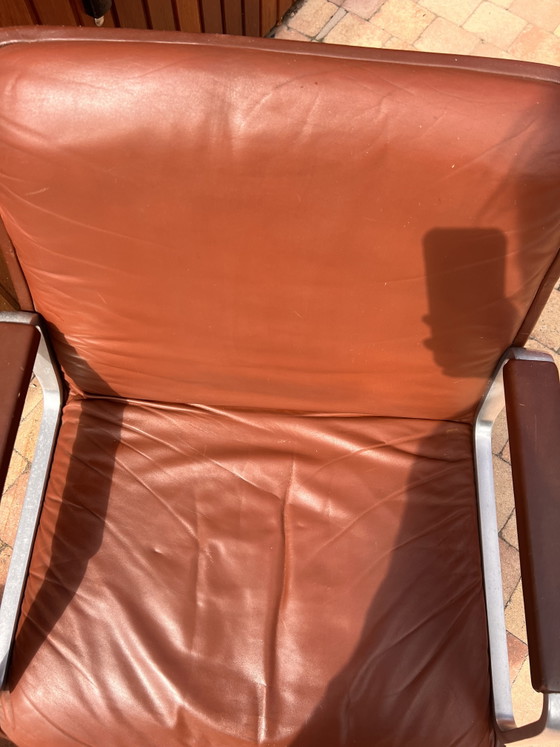 2 fauteuils Wilkhahn – Leather, Metal (photo 6 of 8)