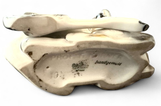 Image 1 of Rosenthal porcelain deer figurine, 1930s