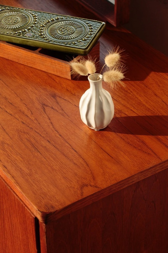 Image 1 of Restored Vintage Teak Dressing Table from the 1960s
