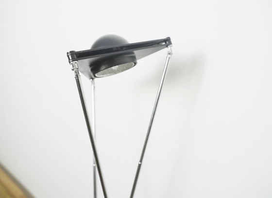 Image 1 of Lampada Kandido di Ferdinand Alexander Porsche per Luci Italia, lampada da tavolo alogena cromata anni '80