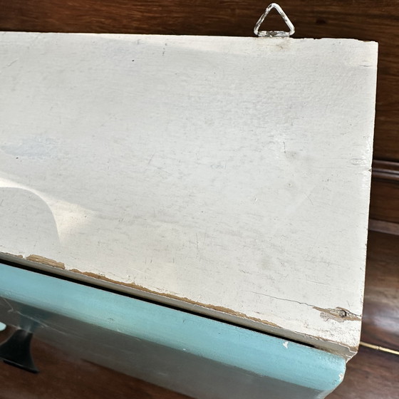 Image 1 of Mobiletto da parete vintage anni '60 H54x L30x P14 cm