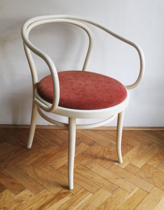 Set van 4 Antonín Šuman Gebogen Houten Stoelen voor TON – 1988 – Eetkamerstoelen, Other (photo 15 of 16)