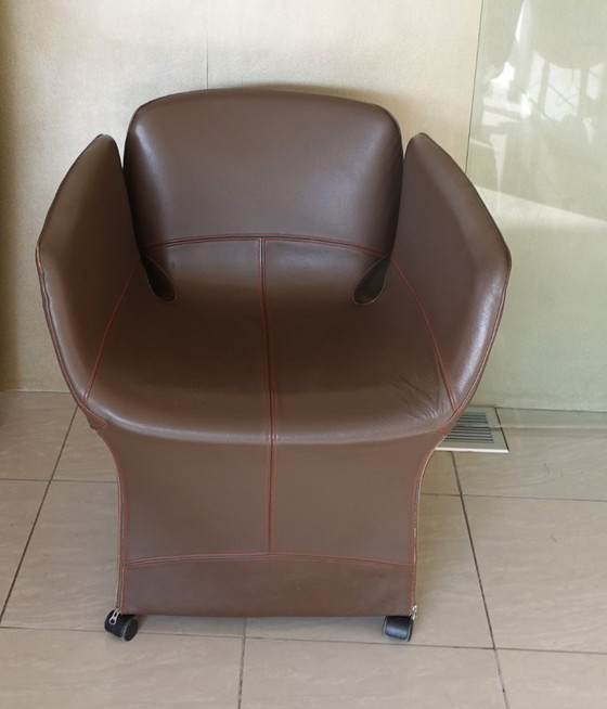 Image 1 of 6 x Moroso Bloomy Ledersessel