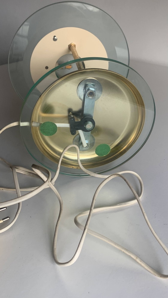 Image 1 of Herda Hollywood Regency Halogen Desk/Table Lamp