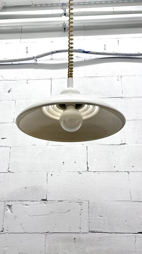 Image 1 of Lampada a sospensione UFO Knud Kristensen degli anni '70 dal design vintage danese