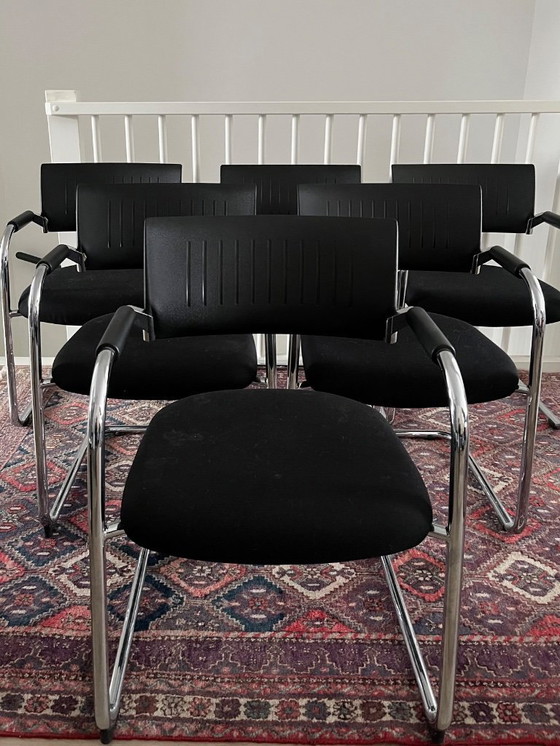 Image 1 of 6 eetkamer -/ kantoorstoelen