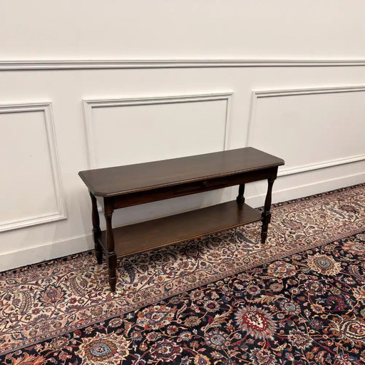 Table de draperie française antique du 19ème siècle