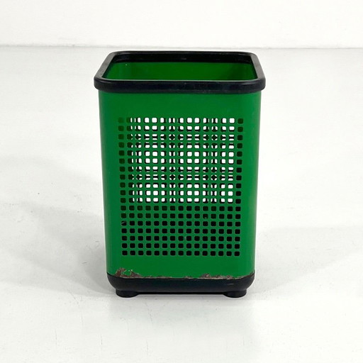 Green Perforated Bin from Neolt, 1980s