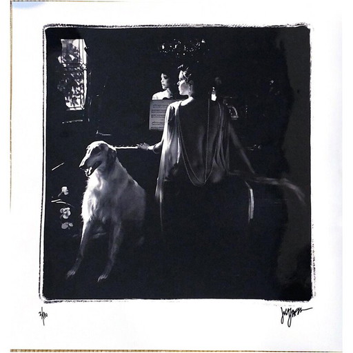 Vintage foto Sylvia Kristel door Just Jaeckin