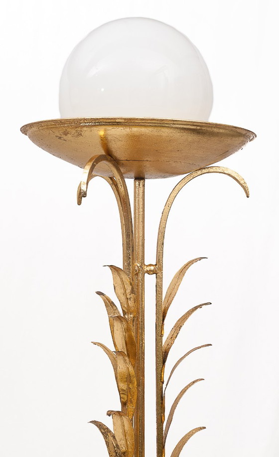 Set of 2 Art Deco Floor lights – Gold, Iron (photo 6 of 8)