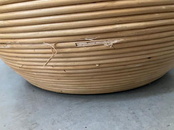 Image 1 of Conjunto de Ratán Bambú Niños Sillón Mid - Century Gabriella Crespi Style