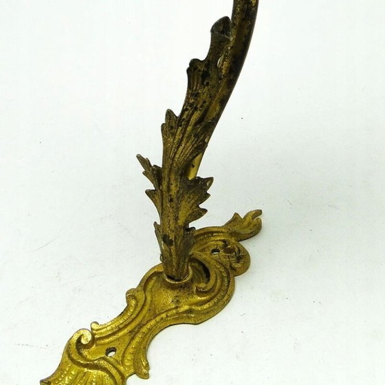 Wandlampe im Jugendstil aus dem frühen 20. Jahrhundert, Schweden – Wandleuchten, Brass (photo 9 of 13)