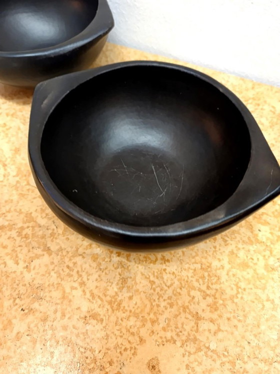 Image 1 of 2x La Chamba aardewerken kommen, Colombia