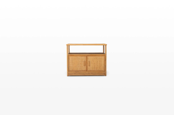 Bamboo cabinet sideboard – Storage cabinet, Rattan, Vintage (photo 9 of 9)