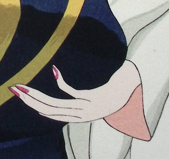 Image 1 of Kiichi Takasawa - Beauty with Obi Sash