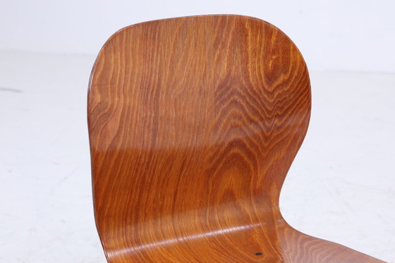 Image 1 of Chaise Vintage en Pagholz des années 60 | Chaise d'école Mid Century | Chaise de cuisine rétro des années 70 #07-21