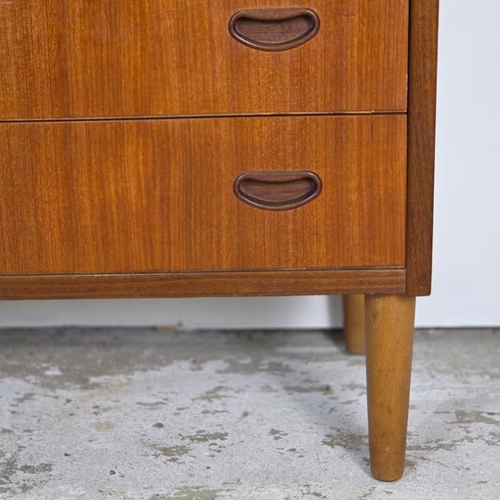 P. Westergaard Møbelfabrik, vintage 1960s Danish Chest of drawers, Wood, Brown, Scandinavian (photo 2 of 17)