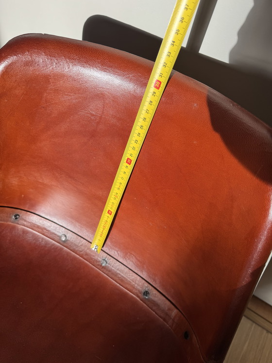 Image 1 of Set aus 2 cognacfarbenen Ledersesseln