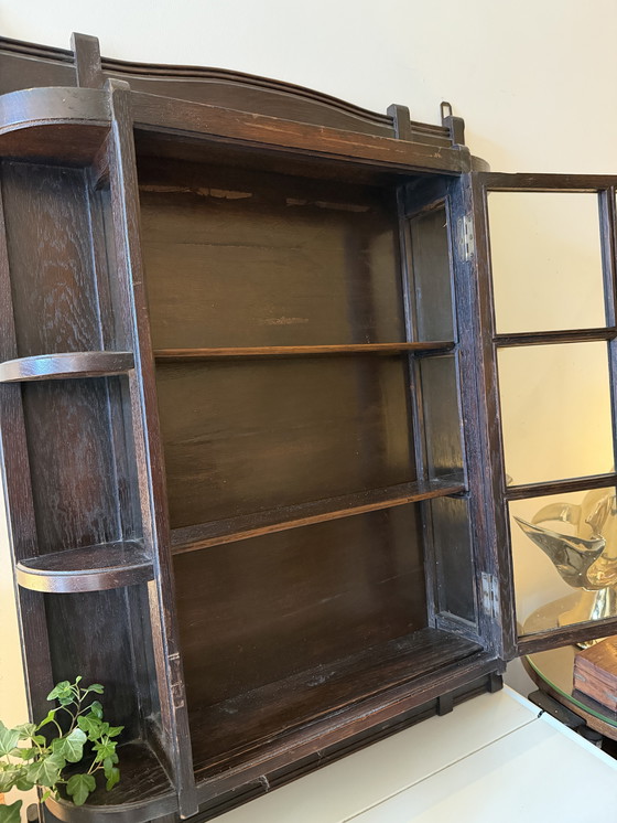 Image 1 of Vintage vitrine wandkast