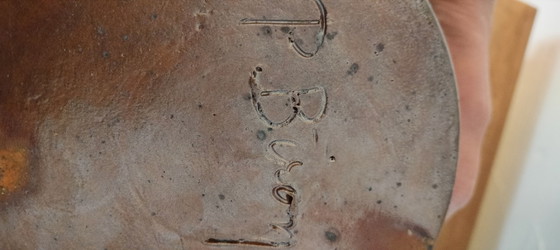 Image 1 of Céramique belge Pierre Biron décorée d'un bec verseur en forme d'Arlequin