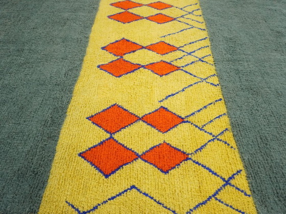 Image 1 of Berber tapijt - 325 cm x 216 cm - gekleurde wol