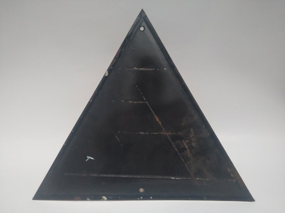 Image 1 of Panneau émaillé vintage : Respirez