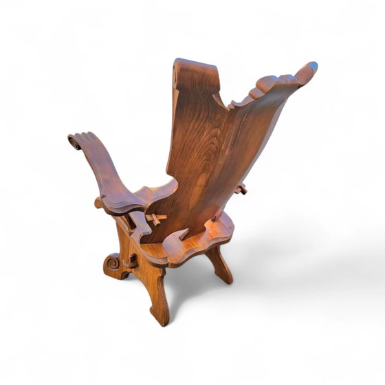 Sedia in rovere Oirschot / Gentleman Chair / Gentleman Chair / Sedia a artiglio / Anni '60 – Poltrone (photo 13 of 24)