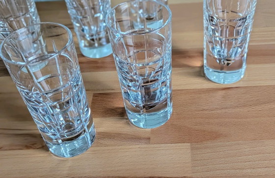 Set of 6, aperitif/shot glasses, mid-century modern – Glass & Decanter (photo 4 of 10)