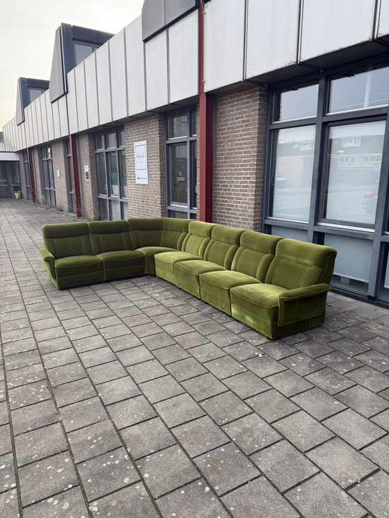 Image 1 of Set di divani componibili vintage XL da 7 pezzi anni '70