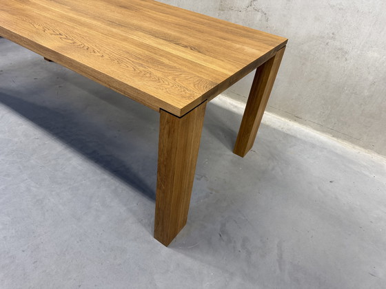 Image 1 of Table à manger Bert Plantagie Pure Bois de chêne massif 220x100xH77