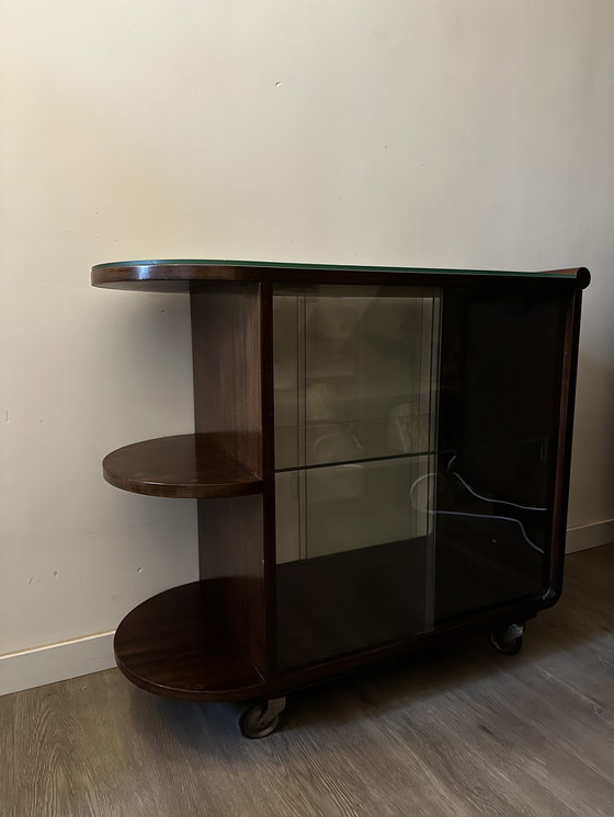 Image 1 of Mobile bar Art Déco