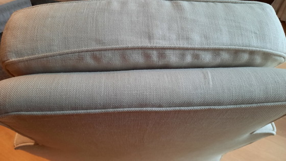 Image 1 of Donghia Easy chair met Ottoman/poef, model Rodrigo