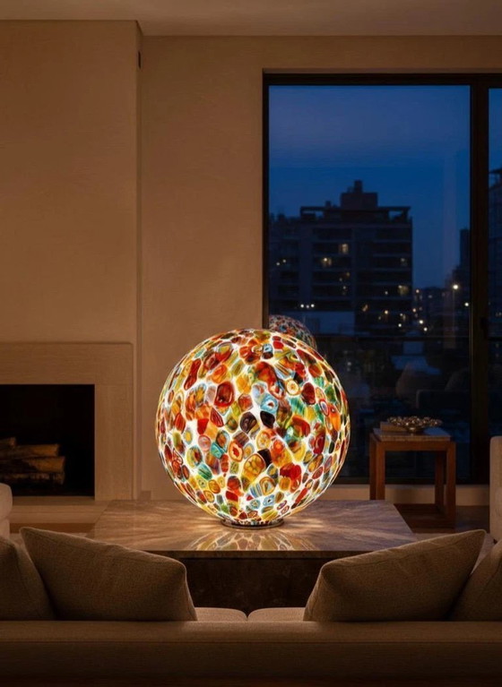 Table Lamp Diameter 50 cm – 1295murano, Murano Glass (photo 3 of 5)