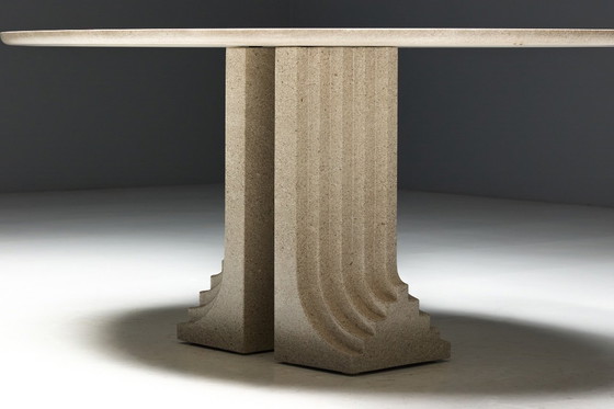 Image 1 of Samo Dining Table by Carlo Scarpa for Simon Gavina, Italy, 1971