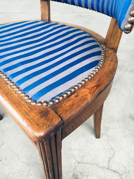 Image 1 of Ensemble de chaises Art Déco à dossier incurvé, France années 1930