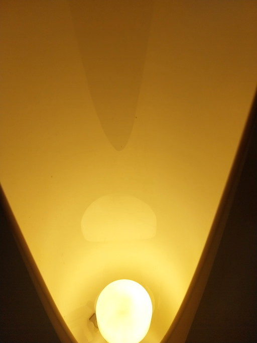 1 x witte Shakti vloerlamp door Marzio Rusconi Clerici 1980's 