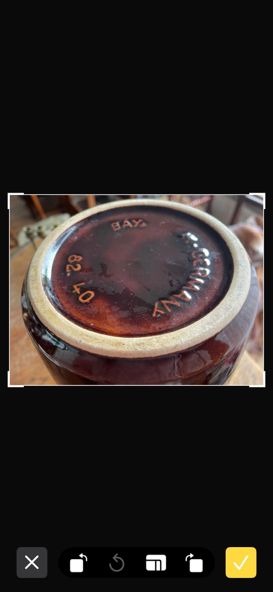Image 1 of Vaso vintage Bay in ceramica – anni '60/'70 – 40 cm