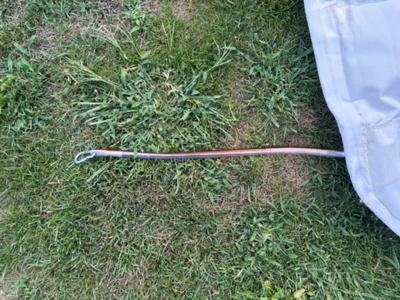 Hangmat met aluminium standaard en dik gewatteerd kussen – Ligbed tuin, Polyester (photo 12 of 29)